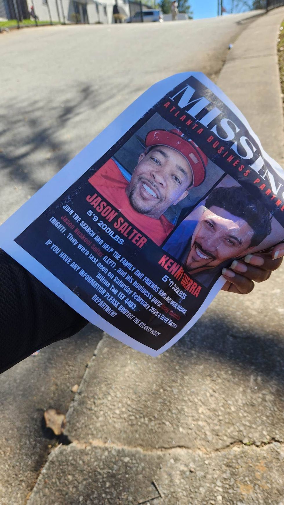 Missing, Atlanta, Jason Salter, Kenny Guerra