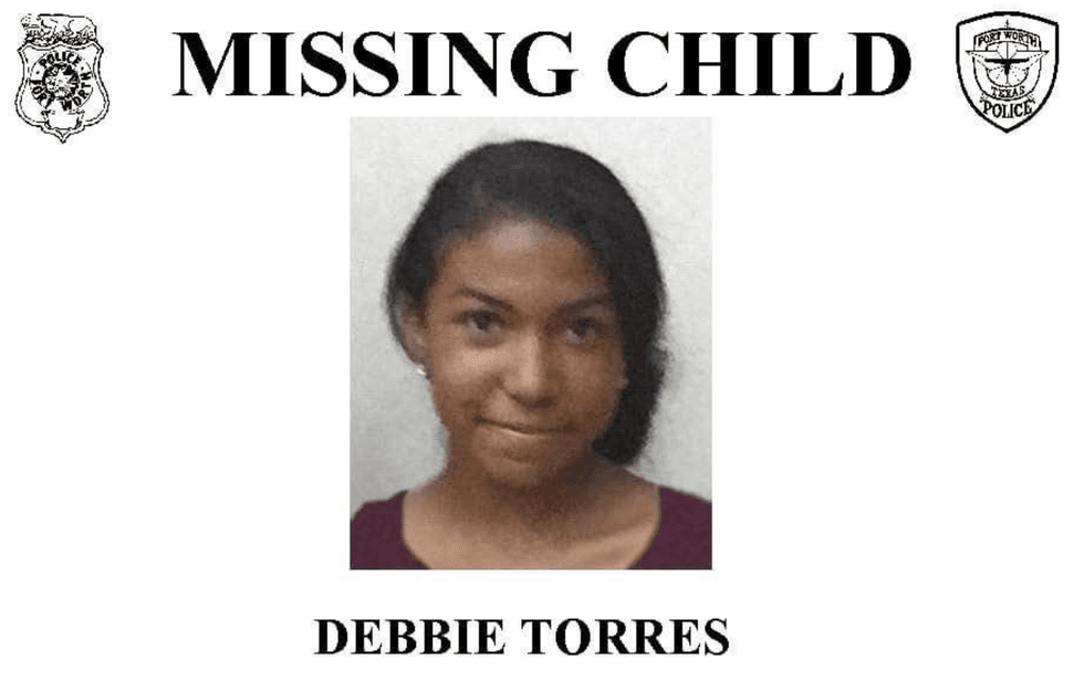 Missing Child Debbie Torres