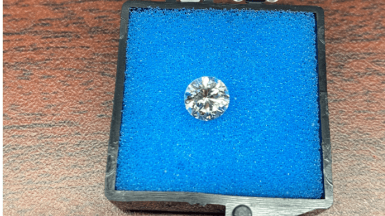 Missing diamond found