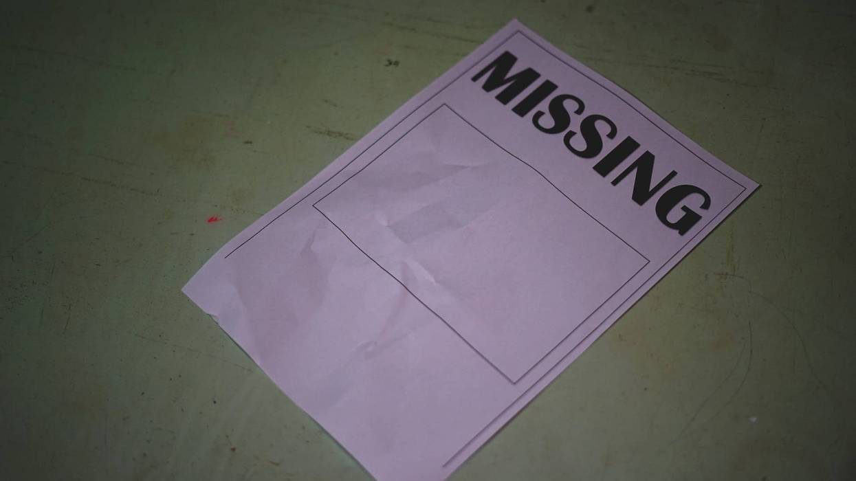 Missing person search paper.