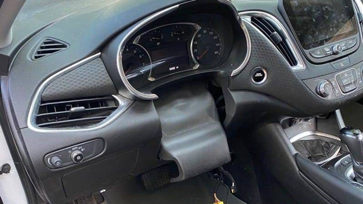 Missing steering wheel