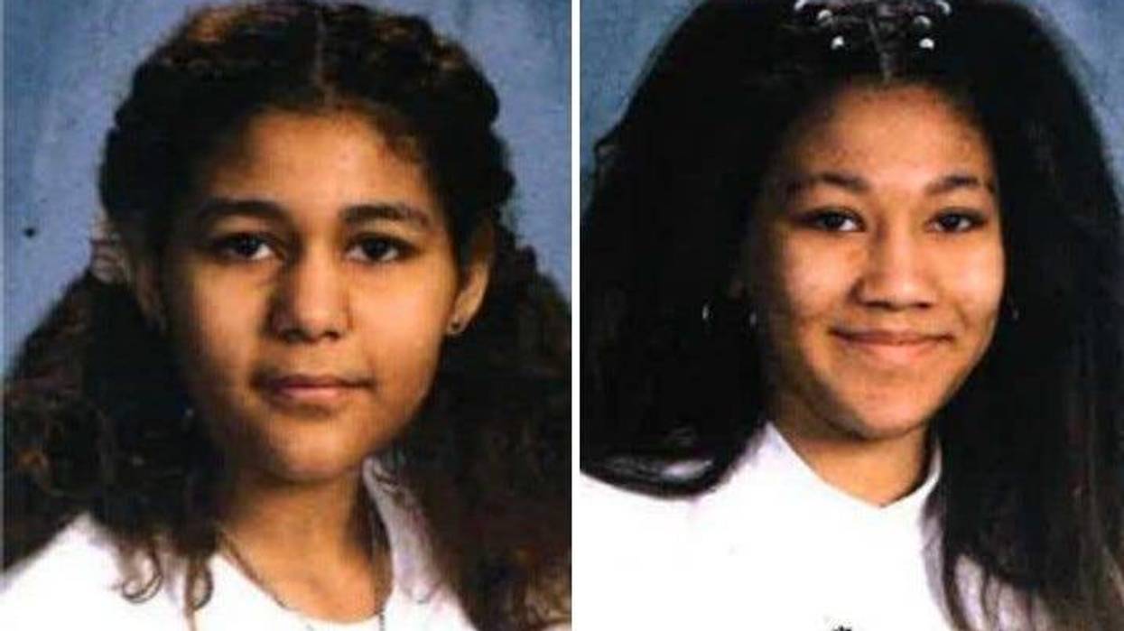 missing teenagers Kylayonia Hendrix, left, and Viola Hendrix