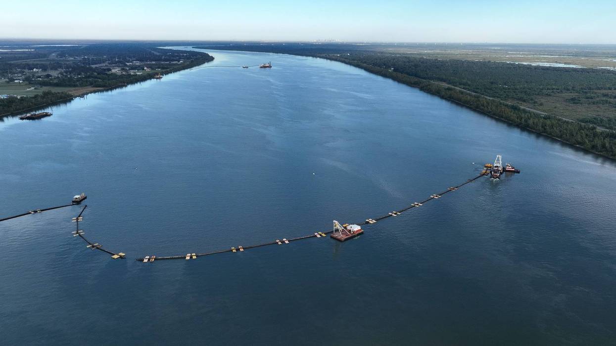 Mississippi River netting