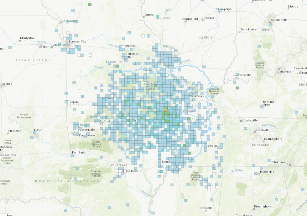 Missouri earthquake