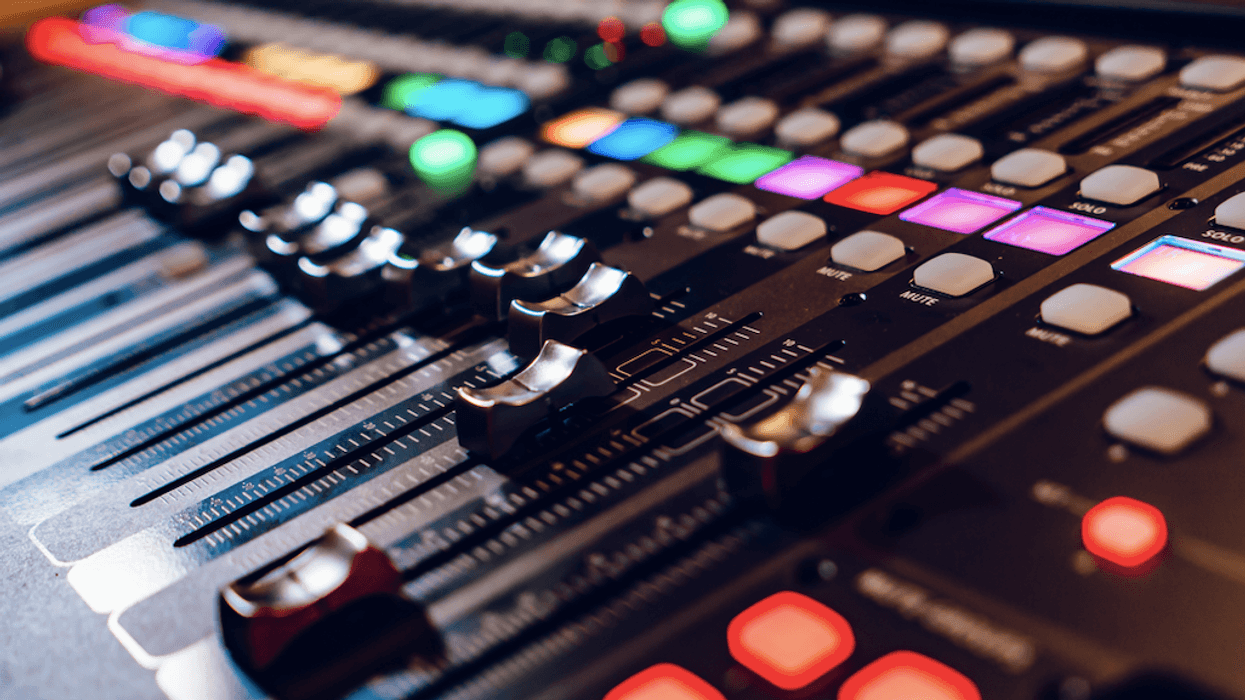 mixing board