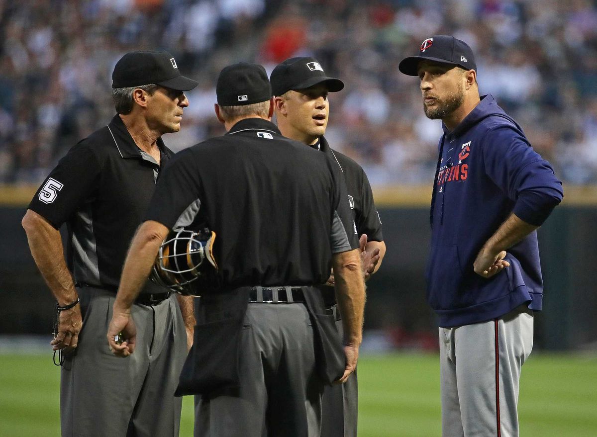 MLB Umpires, Twins, Rocco Baldelli