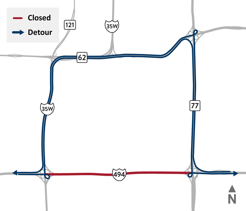 Two major road projects in Twin Cities will close freeways | 830 WCCO