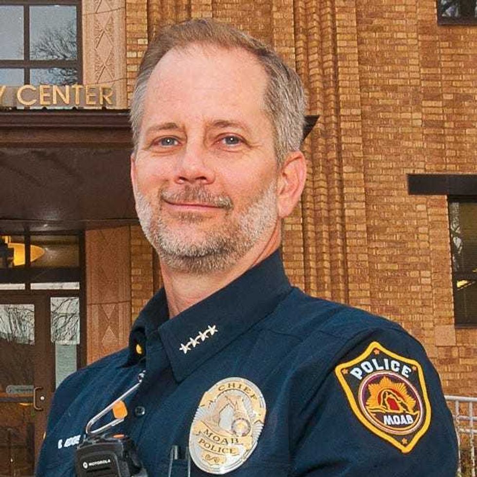 Moab Police Chief Bret Edge
