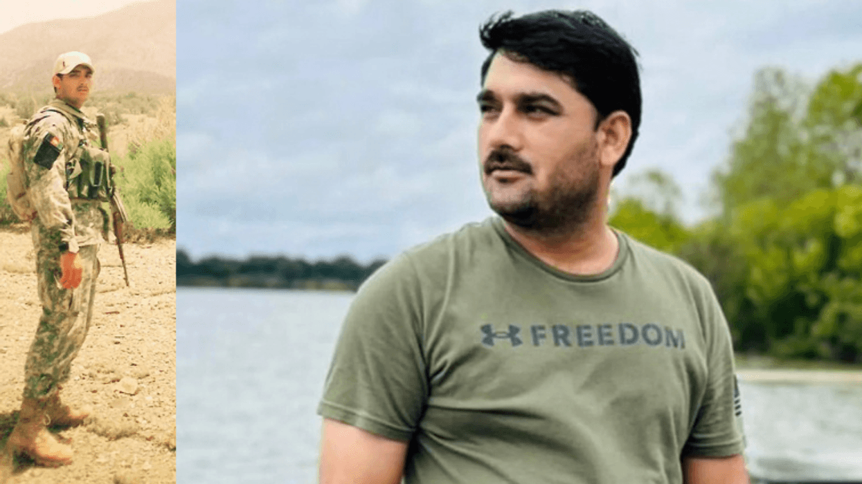 Mohommad Nazeer Paktyawal in Afghanistan and in Texas.