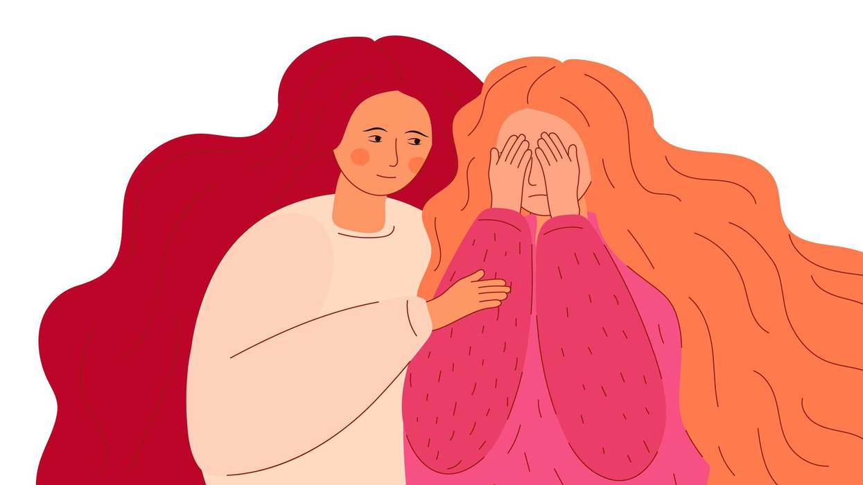 Mom and teen graphic