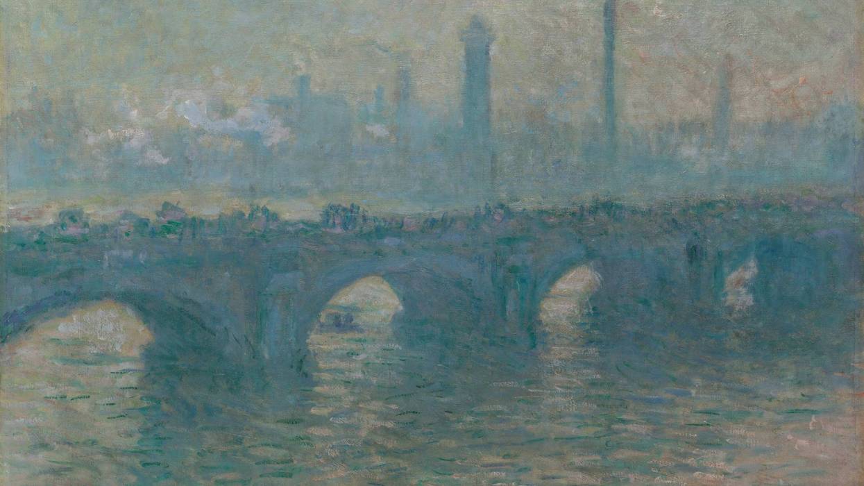 Monet Painting Art Institute