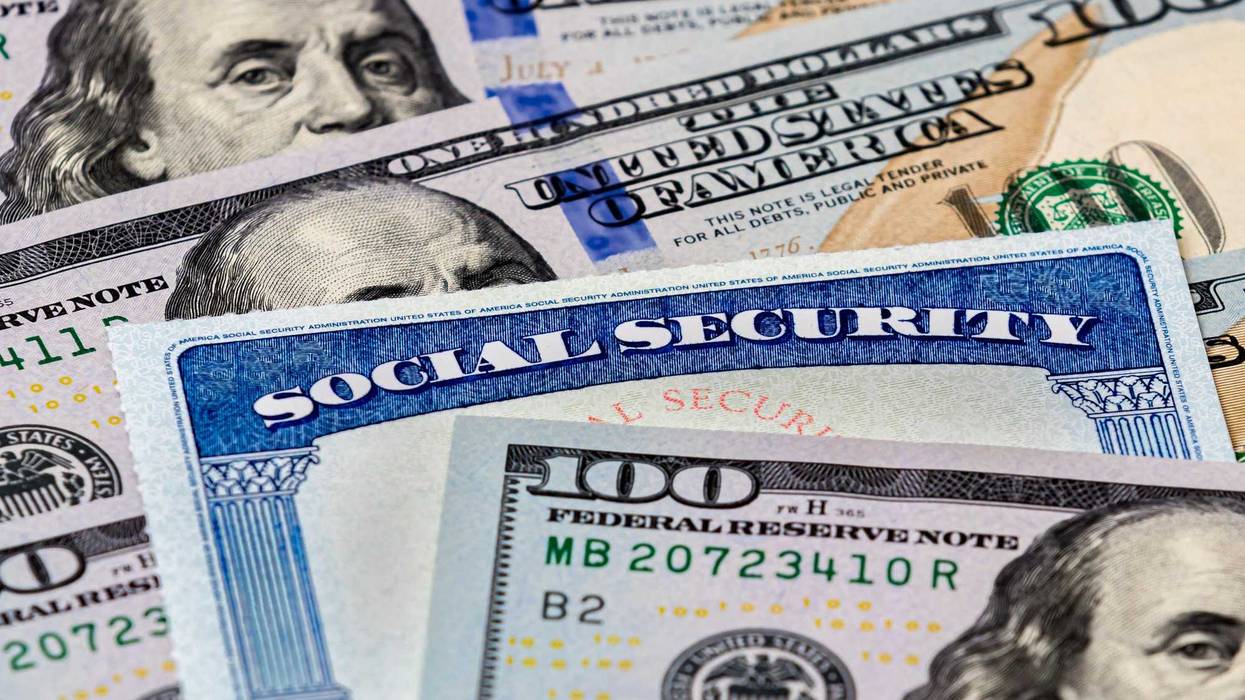 Money and a social security card.