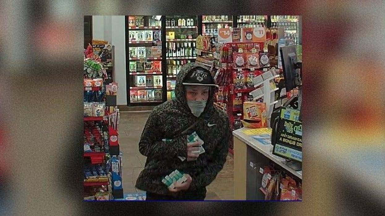 Monroe County gas station robbery suspect