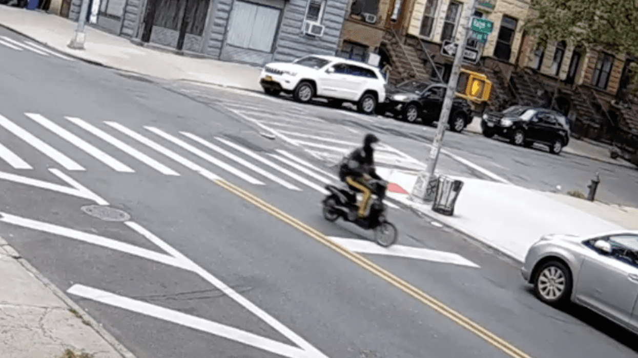 Moped groping suspect