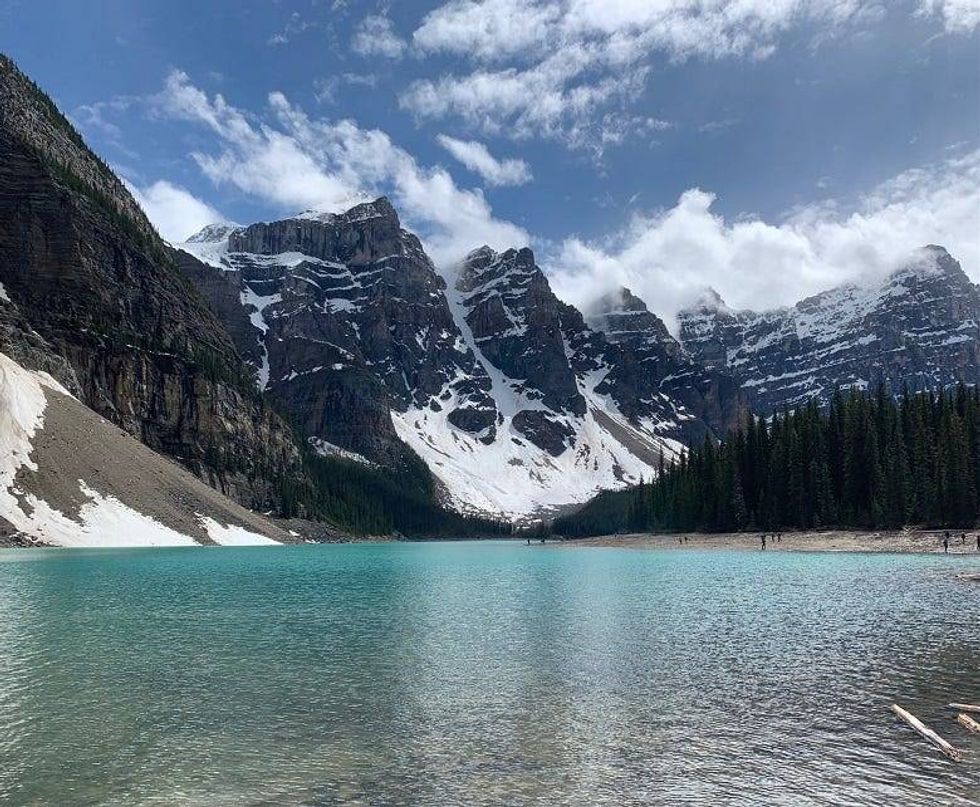Moraine Lake in Alberta