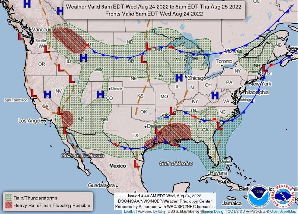 More rain is possible