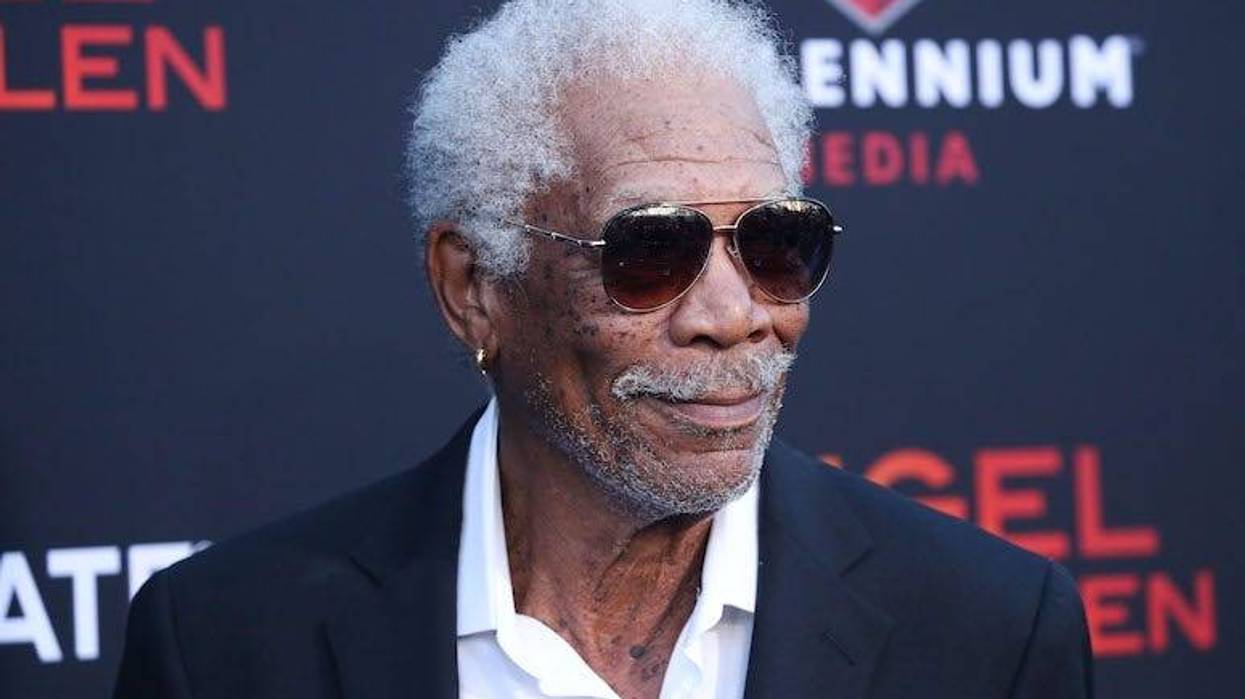 Morgan Freeman, Red Carpet, Sunglasses, Smile, Angel Has Fallen, 2019