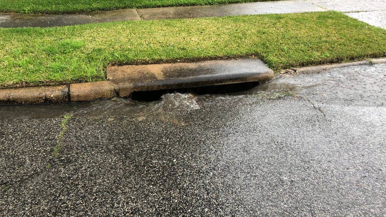 Morning storms described as '50-year rain event'