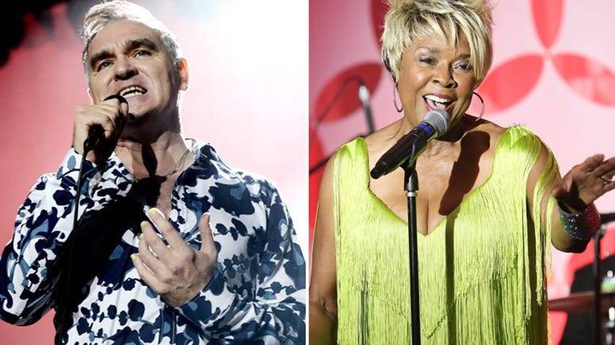 Morrissey and Thelma Houston