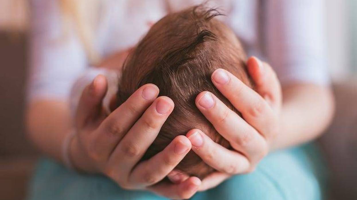 Mother, Baby, Head, Newborn, Sweet, Boy, Knees