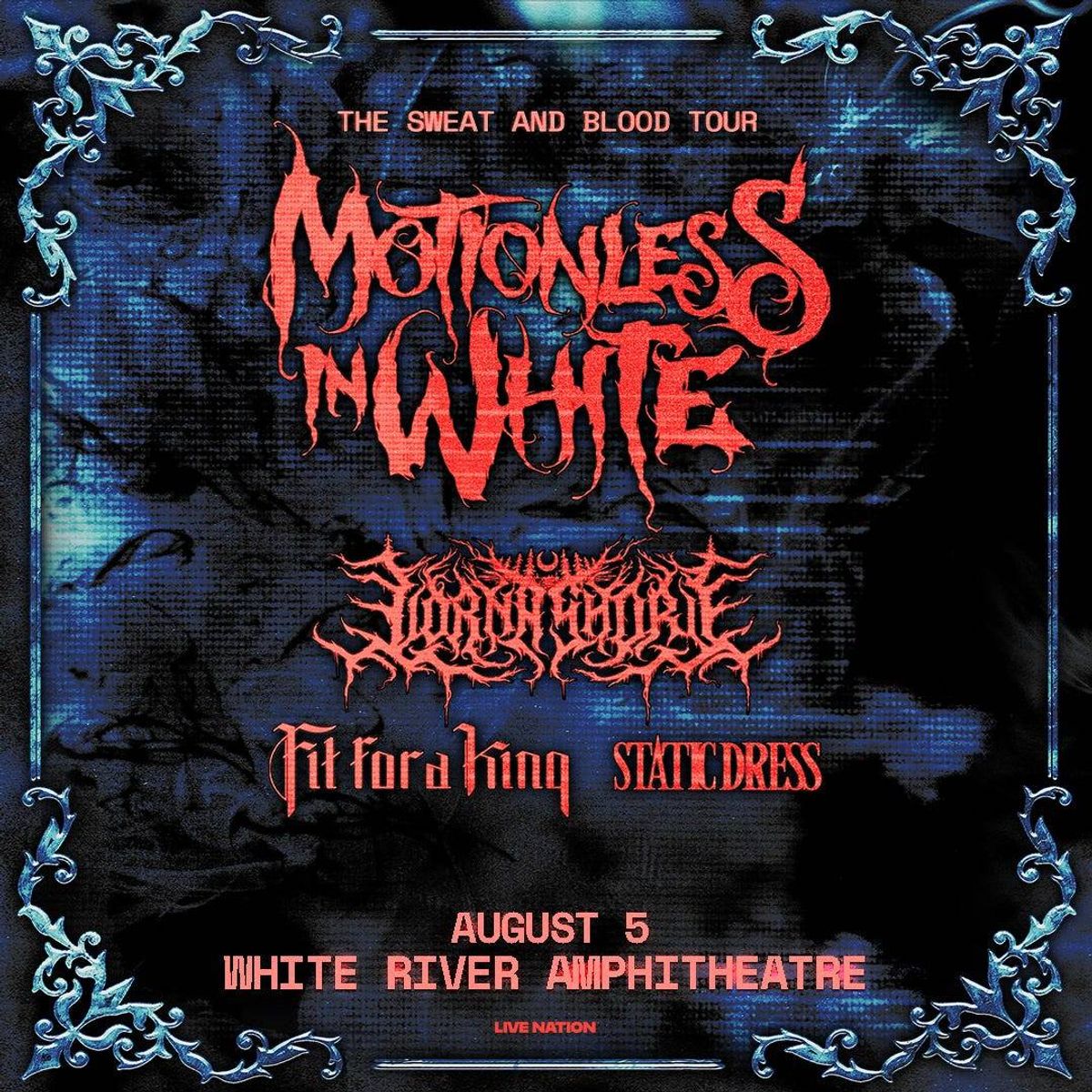 Motionless In White at White River Amphitheatre