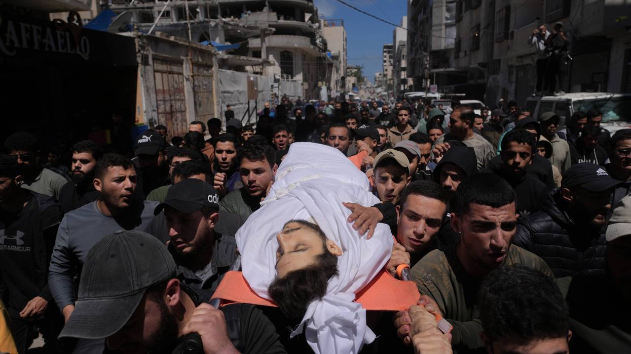 Hamas says a son of its chief negotiator was killed in an Israeli strike on Gaza
