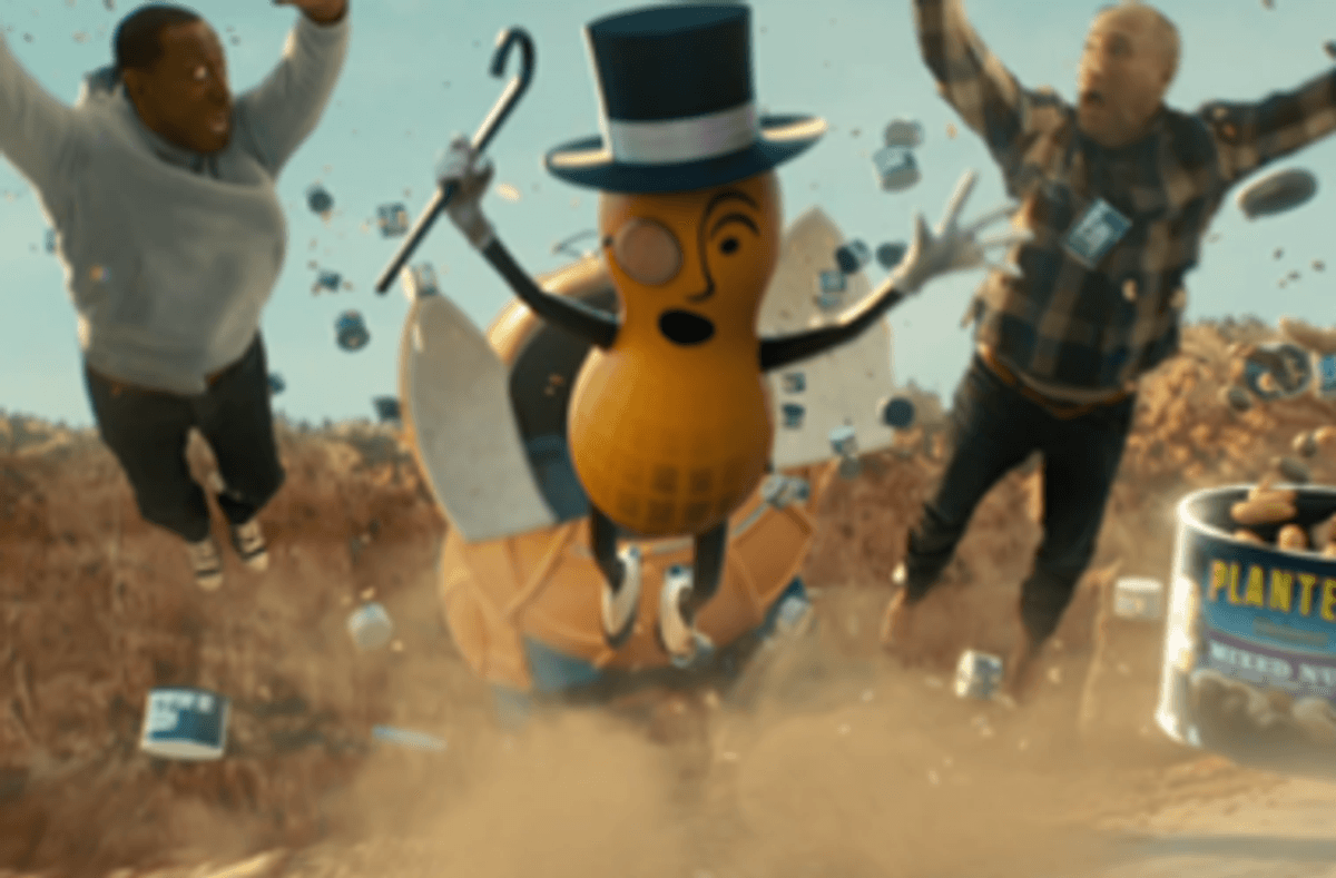 Mr. Peanut Dead