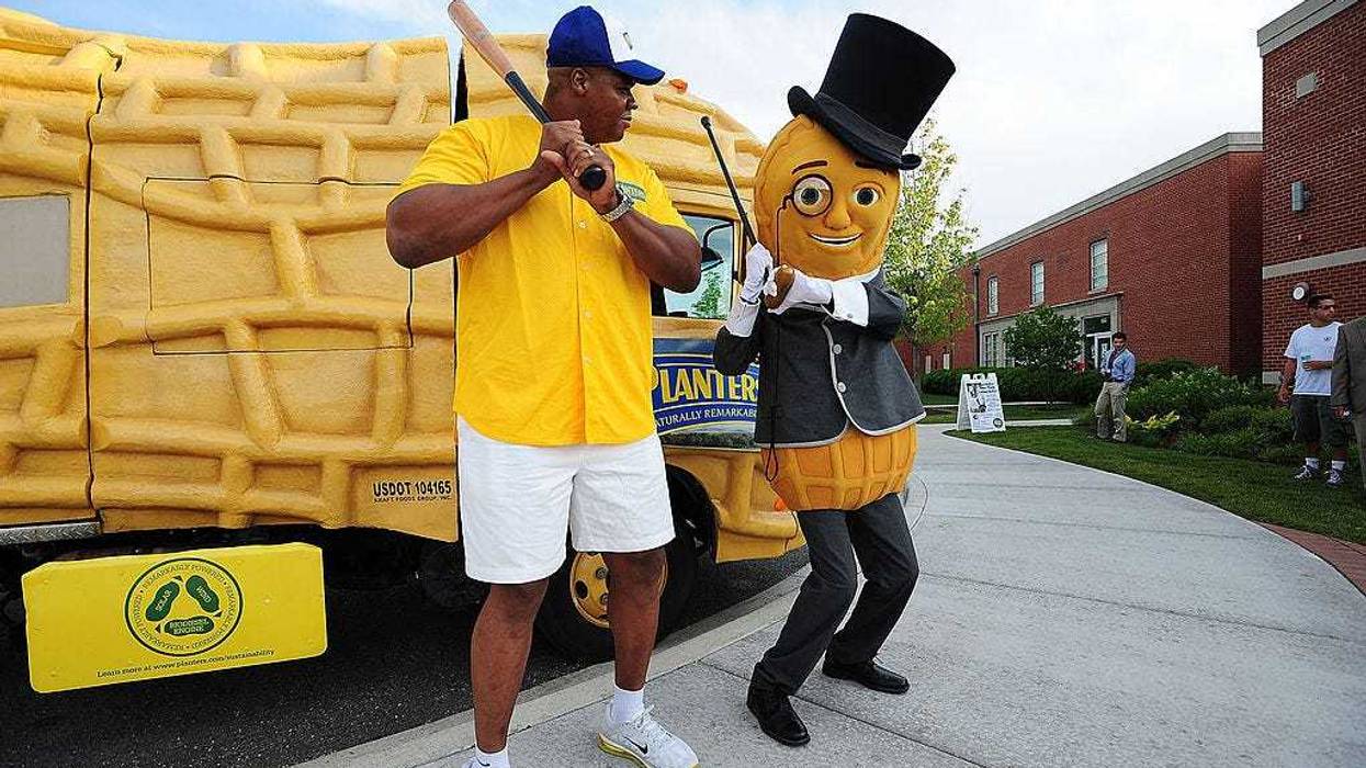 Mr. Peanut & Frank Thomas