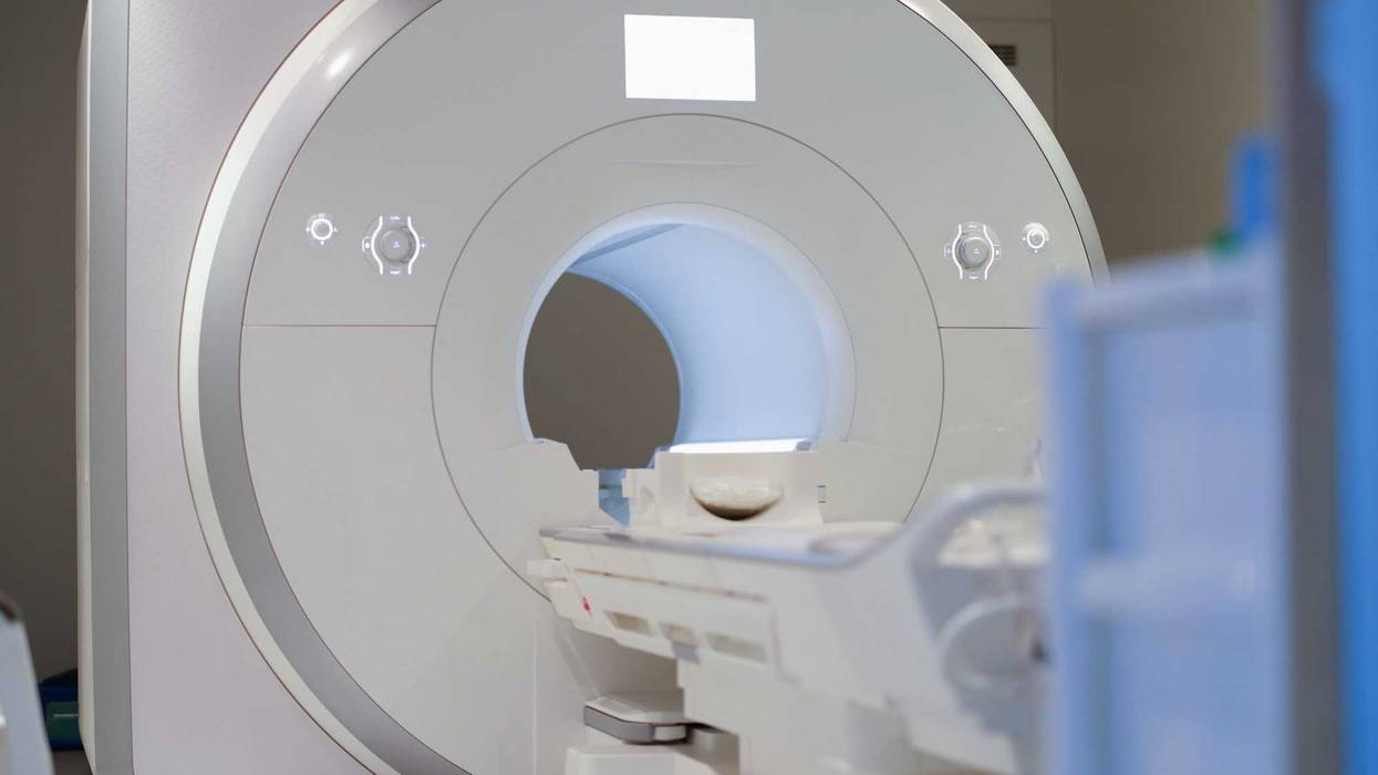 MRIs, short for Magnetic Resonance Imaging, use extremely powerful magnets to see inside the body without using radiation. Anyone who enters them is asked to remove all metallic objects from their body