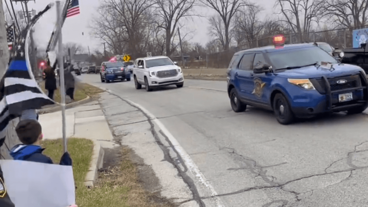 MSP escort in Monroe County