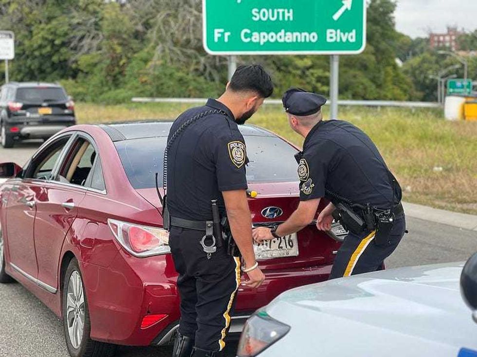 MTA Bridge and Tunnel Officers, NYPD and law enforcement partners impound 286 vehicles during joint enforcement operations in September focusing on ghost plates and persistent toll violators.