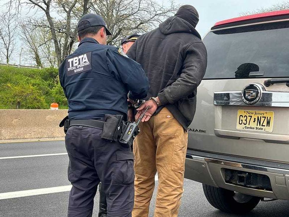 MTA Bridges and Tunnels and law enforcement partners conduct operations on Throgs Neck Bridge, RFK Bridge, George Washington Bridge and the Lincoln Tunnel on April 18 and 19, 2024.