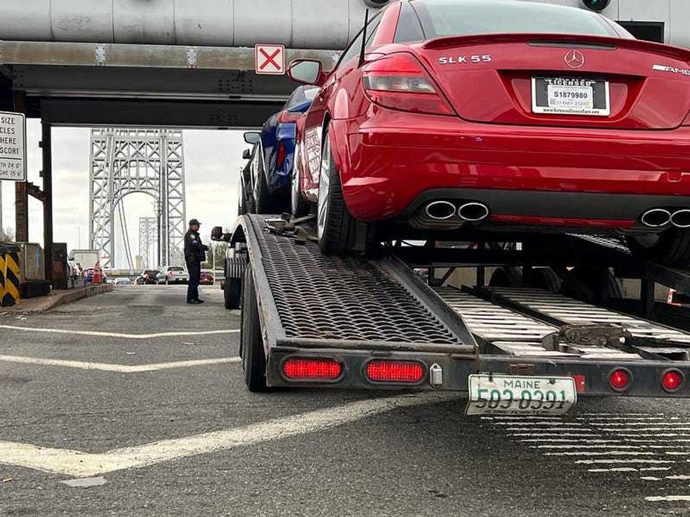 MTA Bridges and Tunnels and law enforcement partners conduct operations on Throgs Neck Bridge, RFK Bridge, George Washington Bridge and the Lincoln Tunnel on April 18 and 19, 2024.