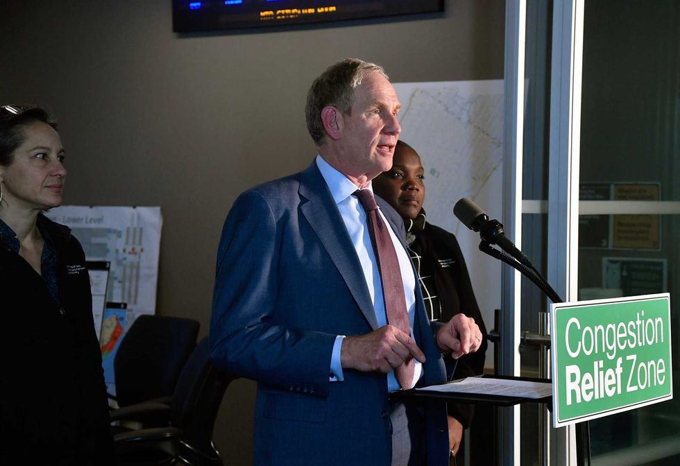 MTA Chair and CEO Janno Lieber holds a media availability at the MTA Headquarters Situation Room on the evening of Friday, Jan 3, 2025 after a New Jersey Federal Court judge