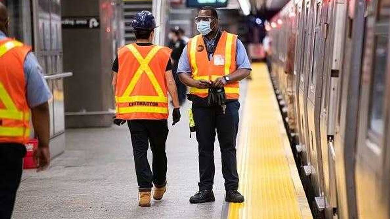 MTA workers