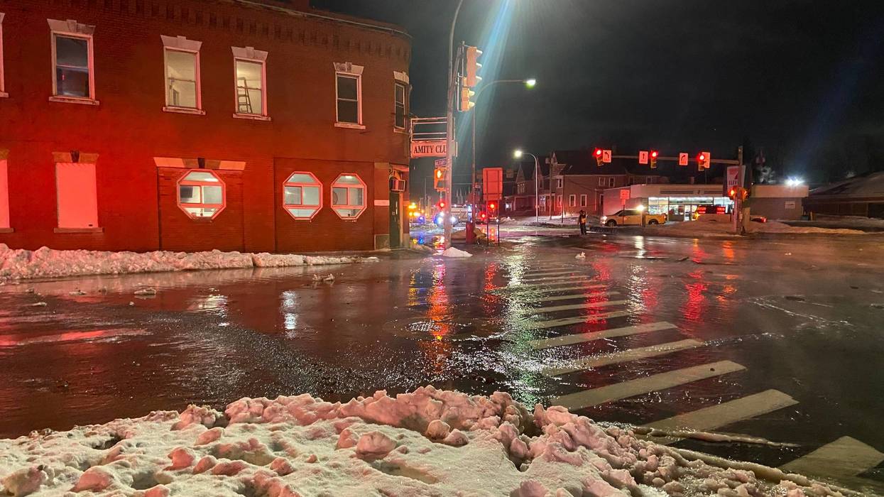 Much of the Hertel/Military area was impacted by Wednesday's water main break.