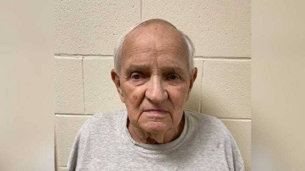 Mugshot of 85-year-old Barton Seltmann