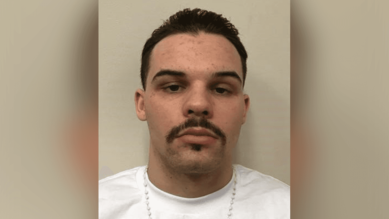 Mugshot of Ike Souzer shared by law enforcement. The public was warned of Souzer on April 15, 2022, following his release from a halfway house in Santa Ana, Calif.