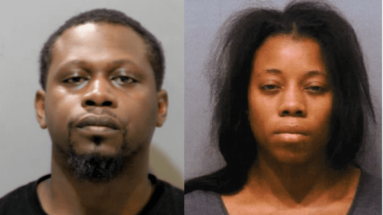 mugshots of Detroit parents charged