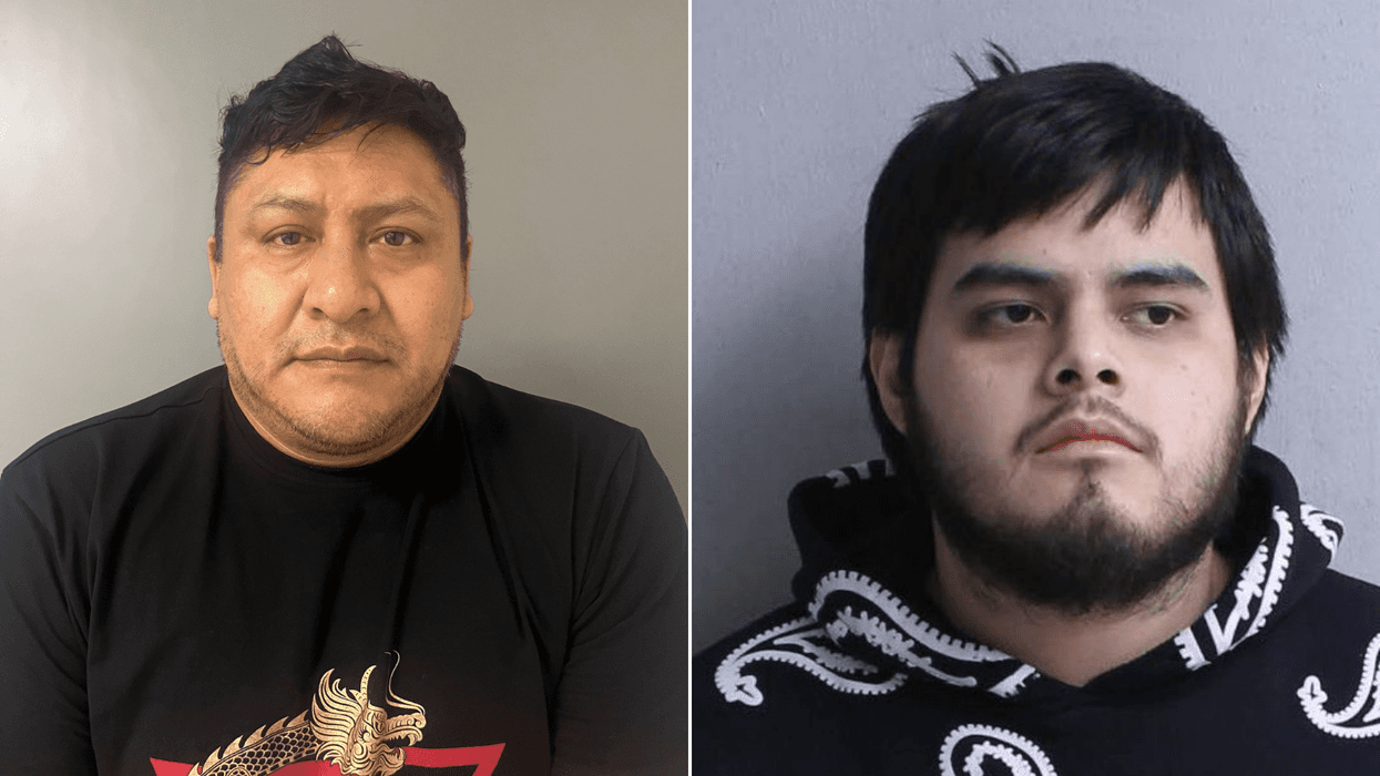 Mugshots of Fernando Meza-Ramirez and Efran Flores-Rodriguez.
