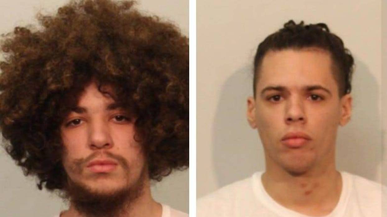 Mugshots of Jeremiah Powell, left, and Malachi Powell