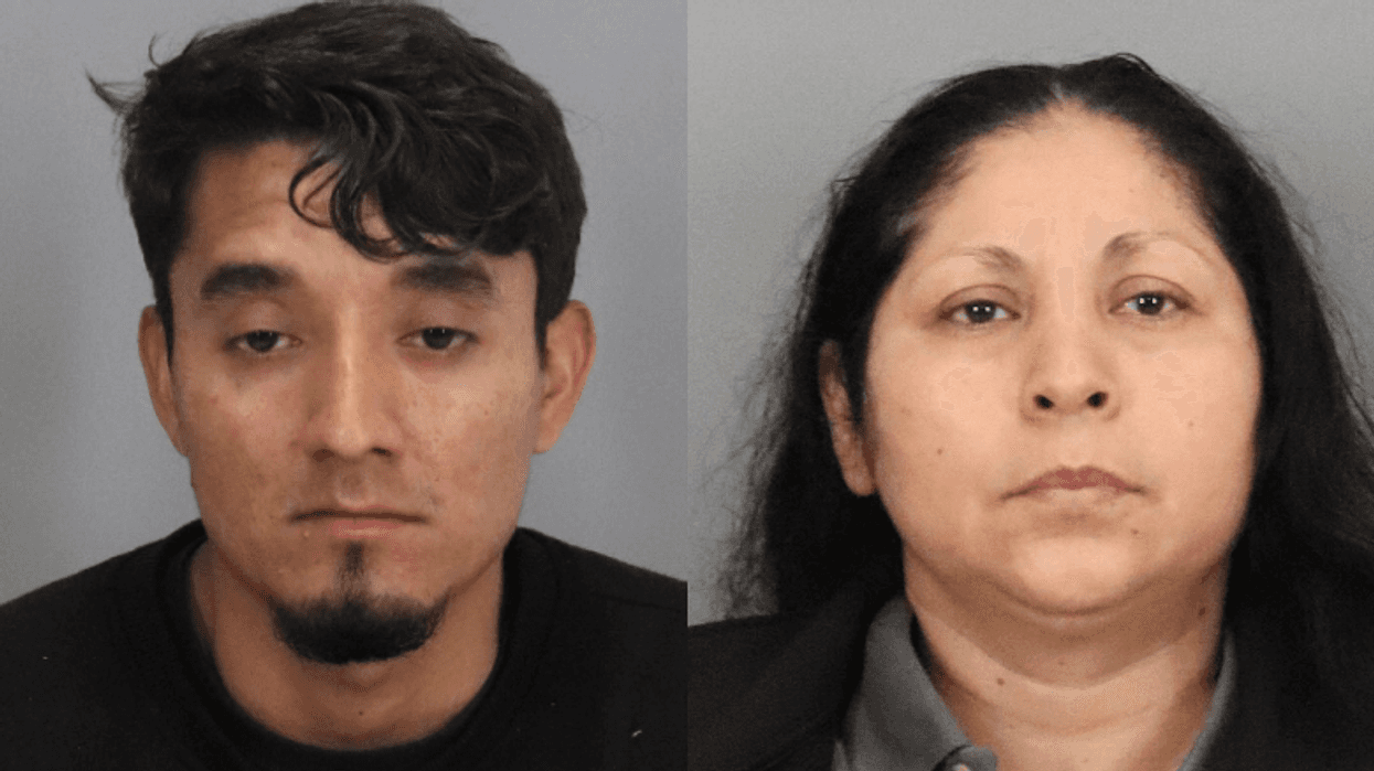 Mugshots of Jose Portillo and Yesenia Ramirez from left to right.