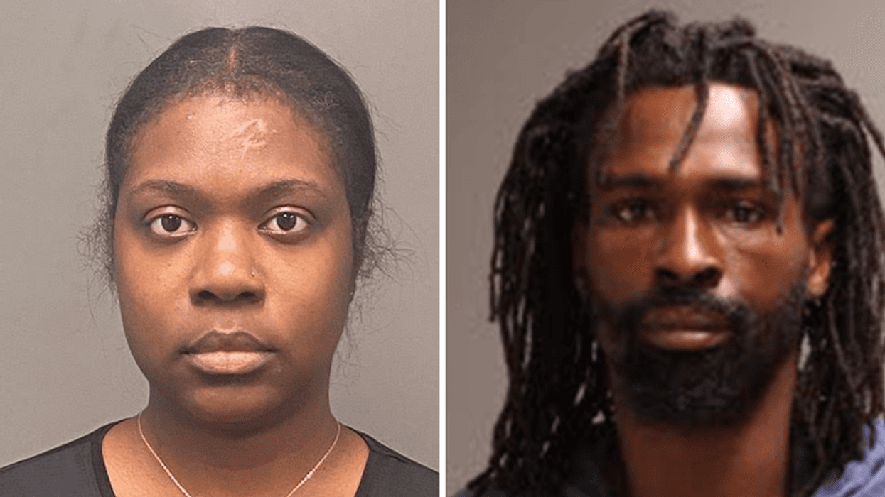 Mugshots of Julie Jean and Zakkee Alhakim