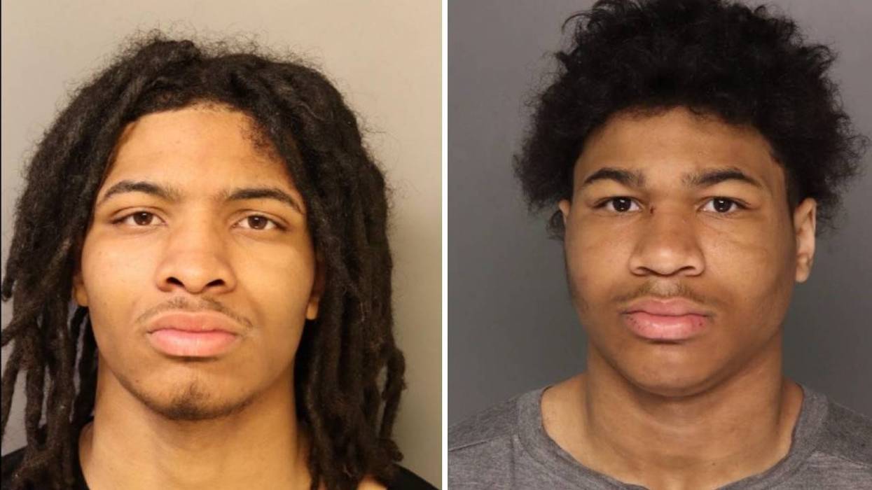 Mugshots of Richard and Jayden West