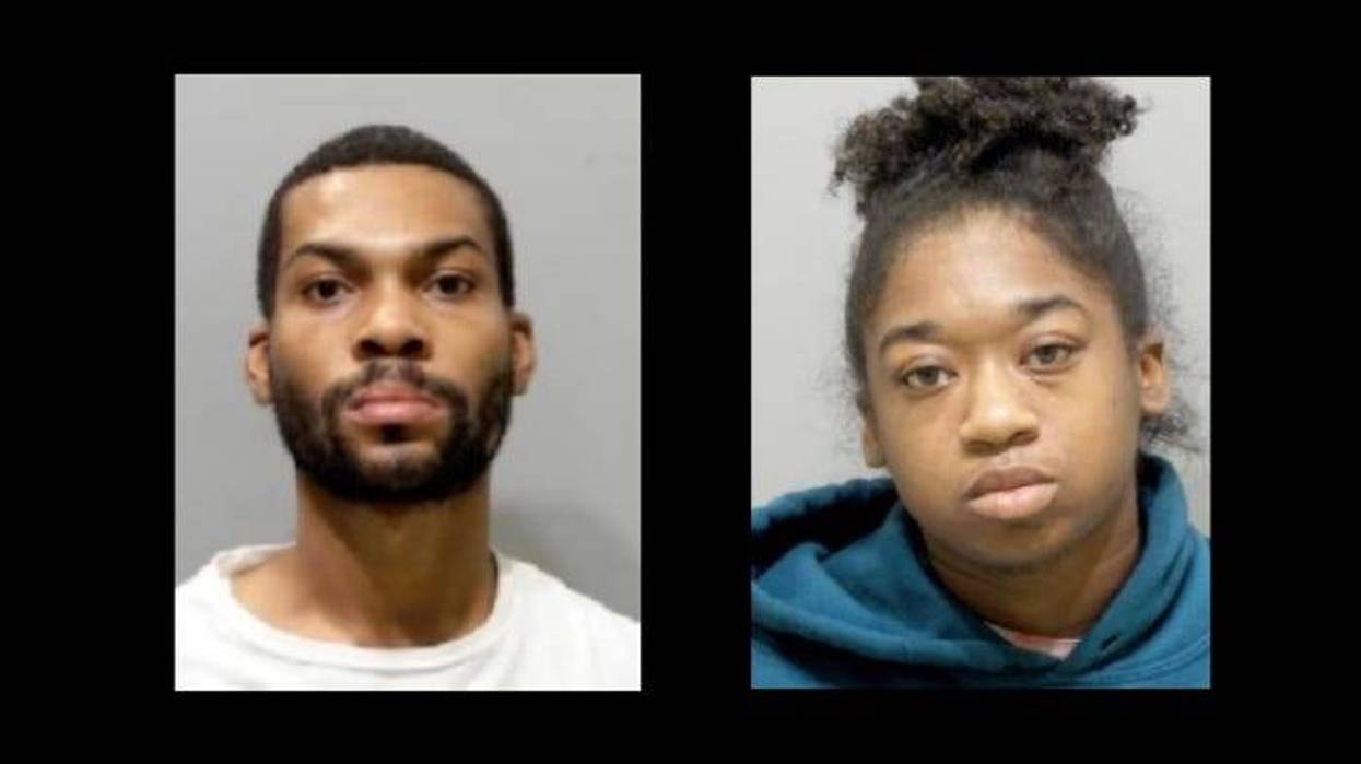Mugshots of Ronald Gaskin Anthony and Alana Michele Caver