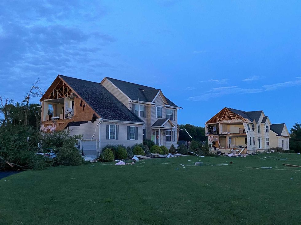 Mullica Hill tornado damage