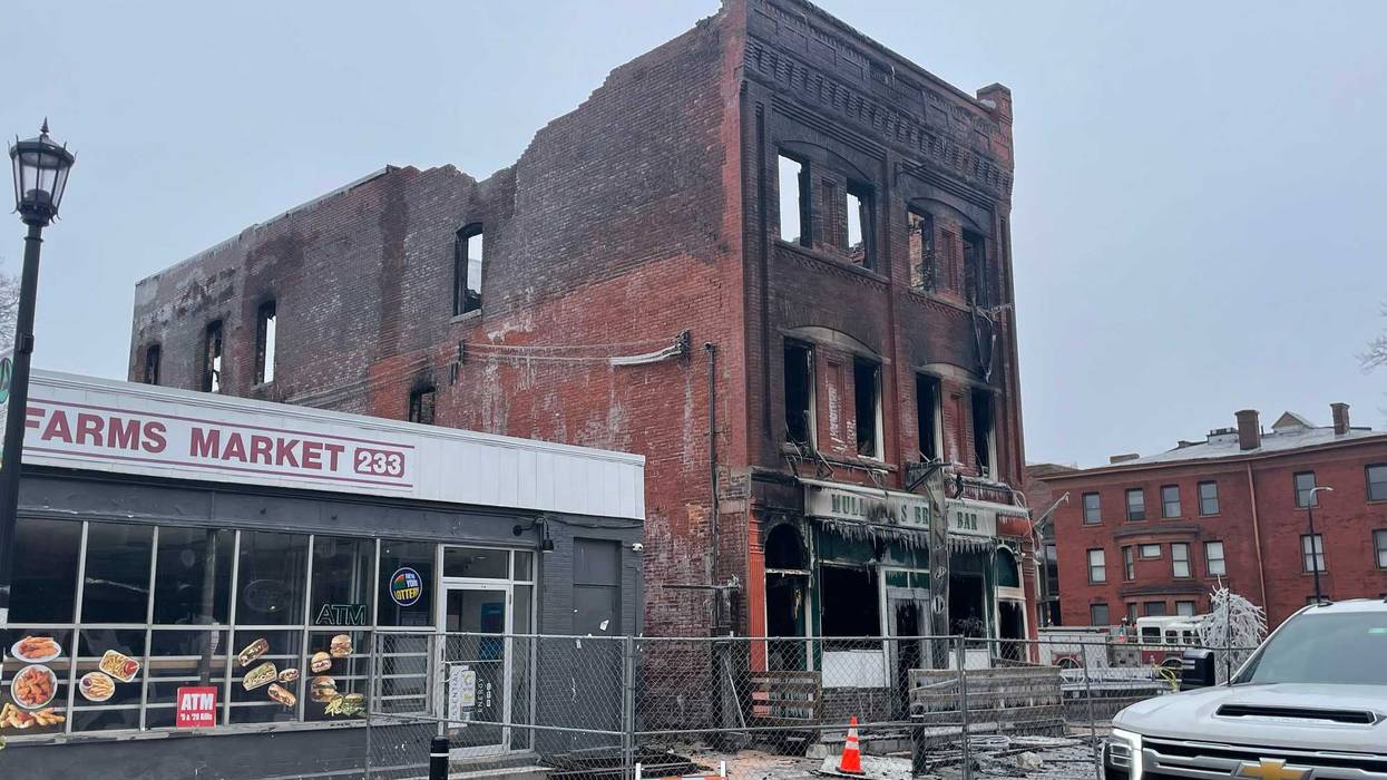 Mulligan's Brick Bar fire