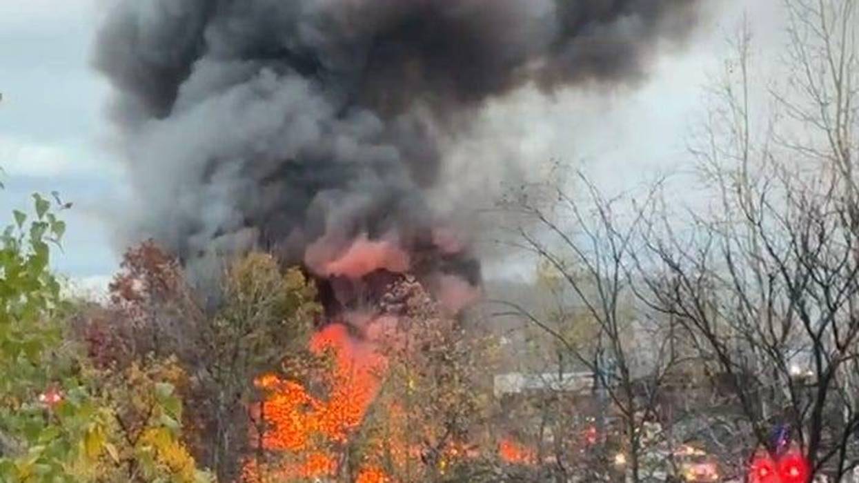 Multi-department crews battle fire at Wilkes-Barre Township recycling center