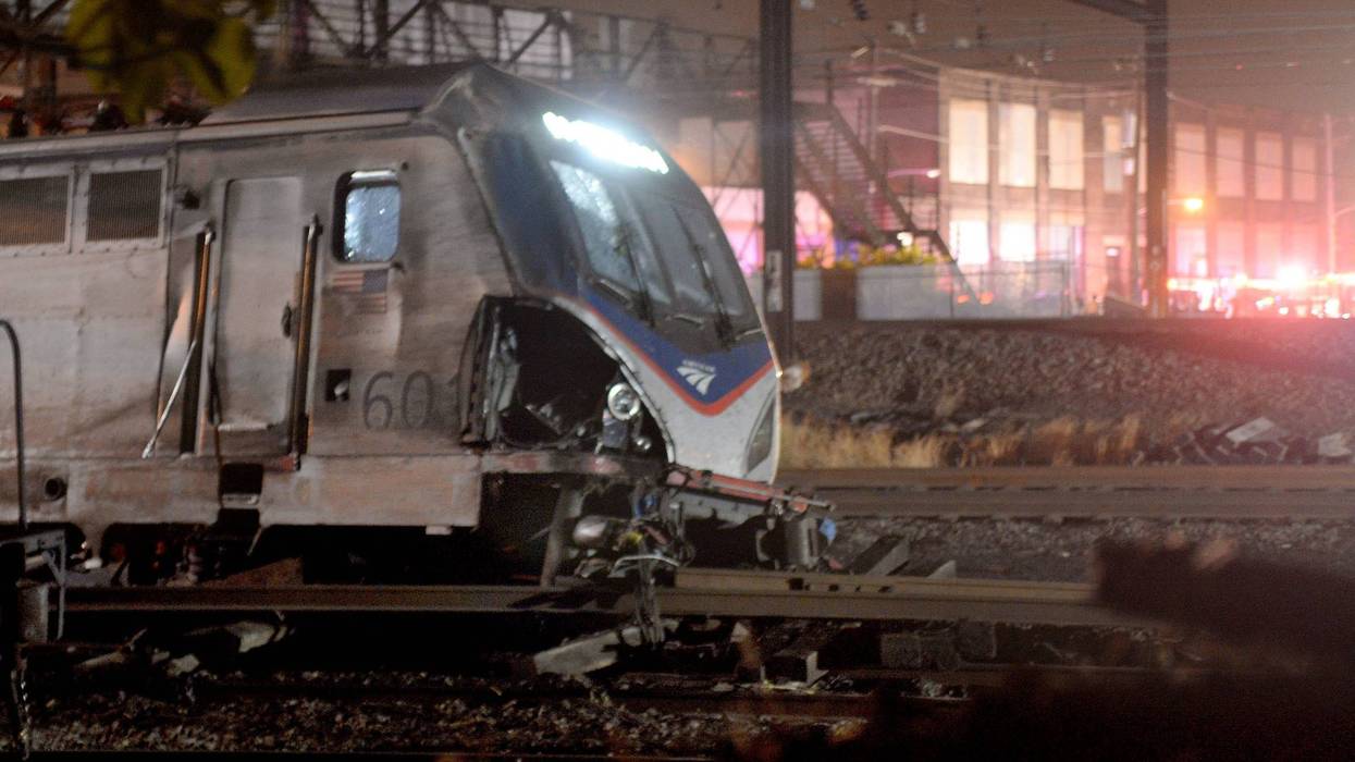 Multiple injuries are reported during an Amtrak crash of a northbound train in Port Richmond on Tuesday, May 12, 2015, in Philadelphia.