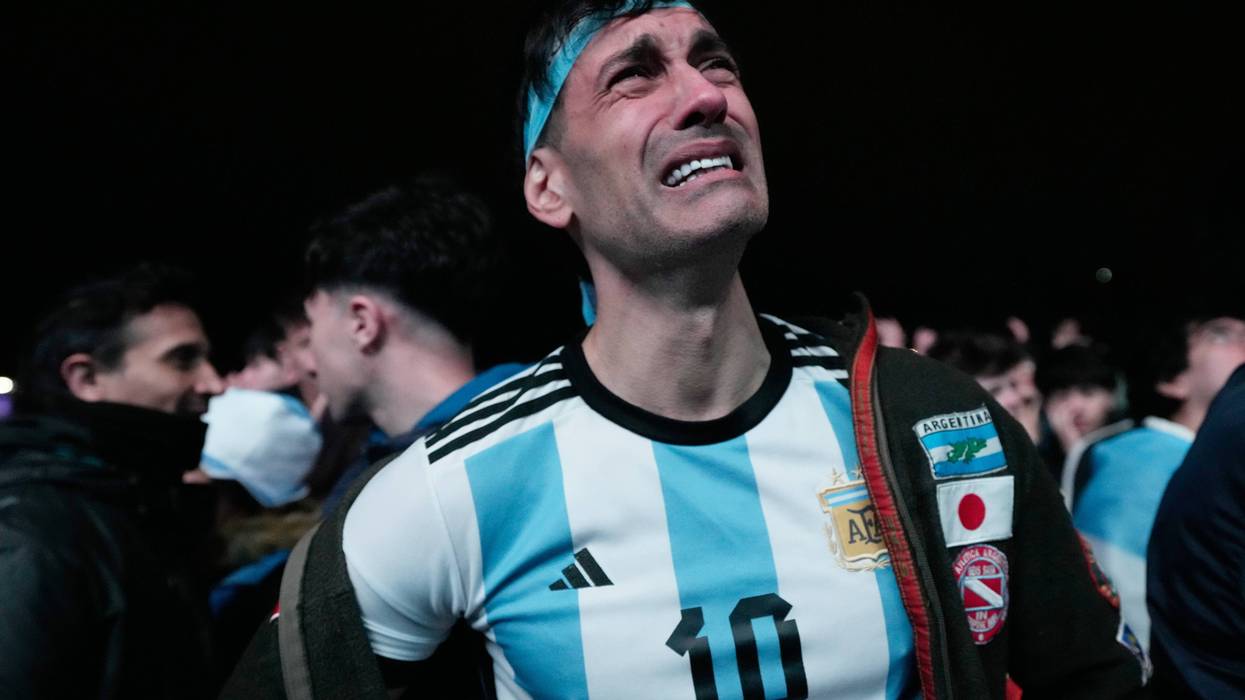 MUNDIAL-HINCHAS ARGENTINOS